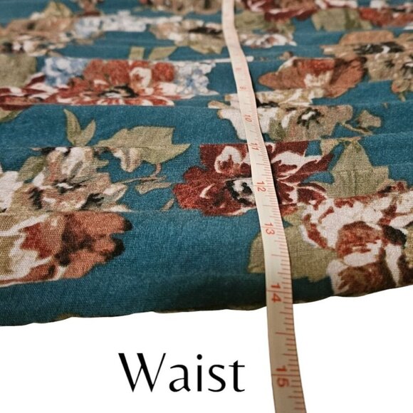 Wmns Motherhood Maternity by Jessica Simpson Floral Maternity Maxi Dress Sz M - Picture 8 of 9